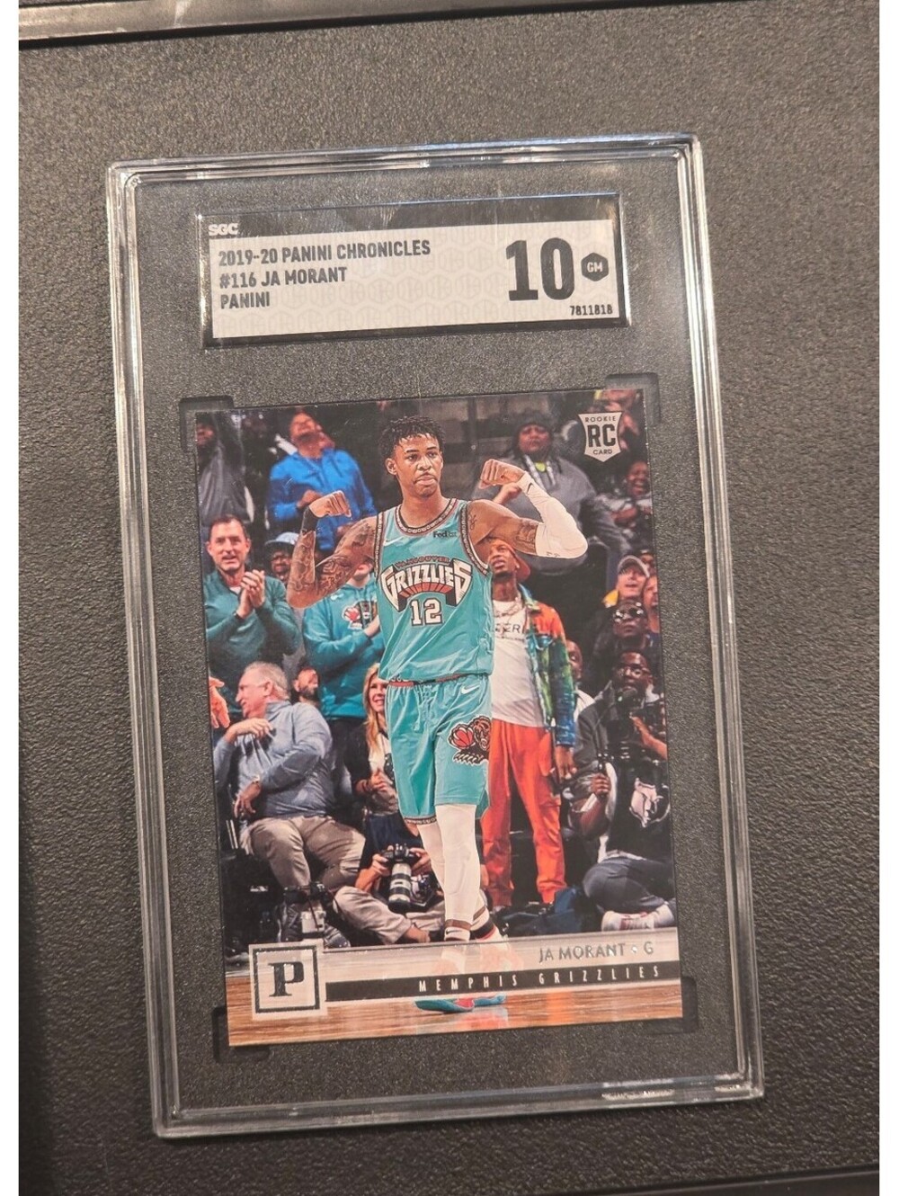 2019-20 Panini Chronicles Ja Morant RC Rookie Card SGC 10